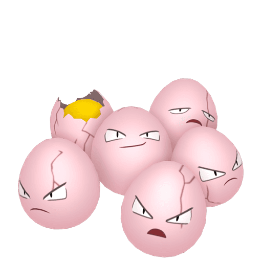 Pokemon sprite: exeggcute