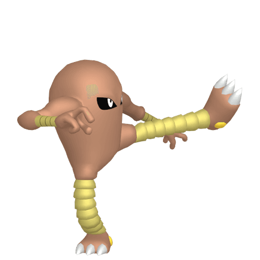 Pokemon sprite: hitmonlee