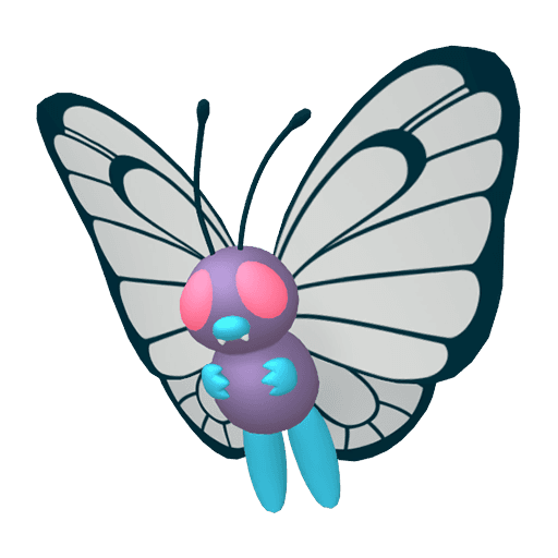 Pokemon sprite: butterfree