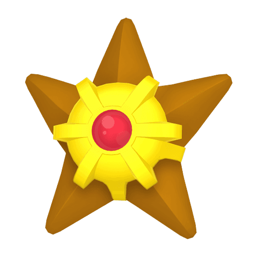 Pokemon sprite: staryu