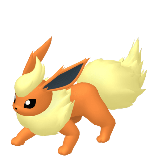 Pokemon sprite: flareon