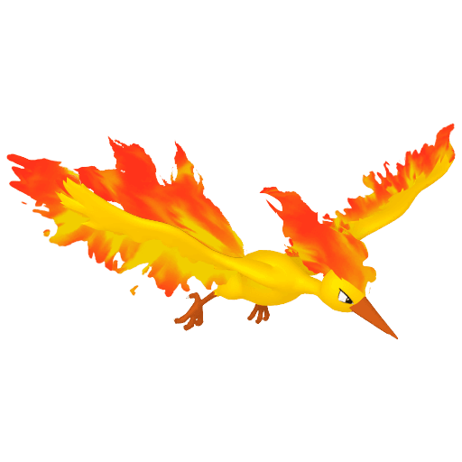 Pokemon sprite: moltres