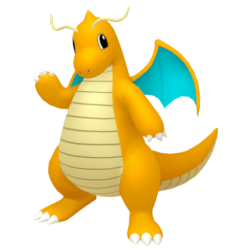 Pokemon sprite: dragonite