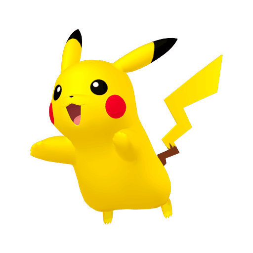 Pokemon sprite: pikachu