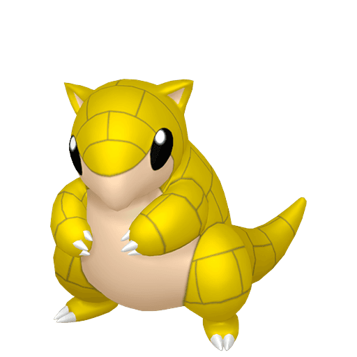 Pokemon sprite: sandshrew