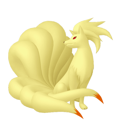 Pokemon sprite: ninetales