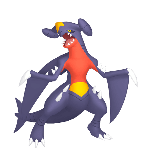 Pokemon sprite: garchomp