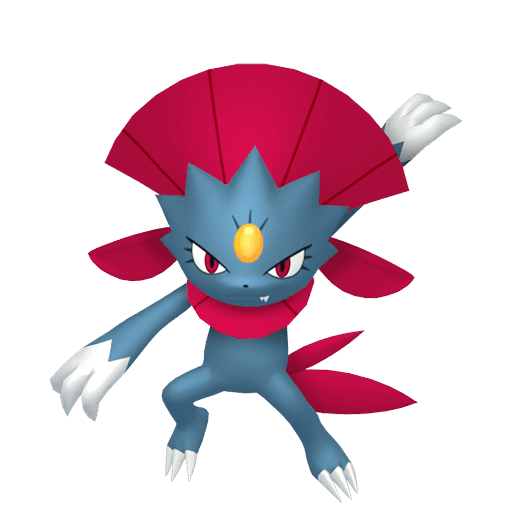 Pokemon sprite: weavile