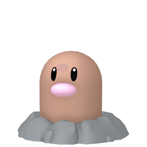 Pokemon sprite: diglett