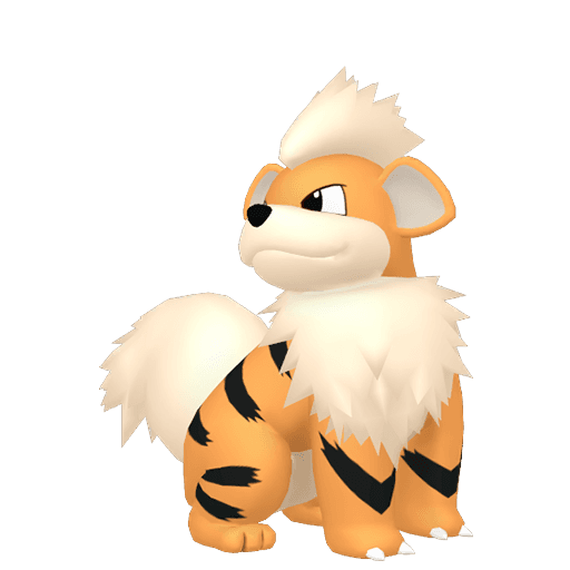 Pokemon sprite: growlithe