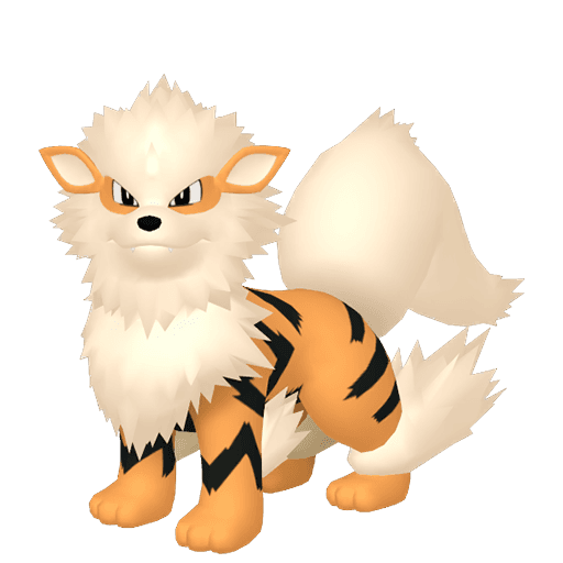 Pokemon sprite: arcanine