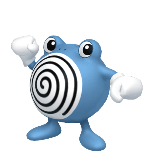 Pokemon sprite: poliwhirl