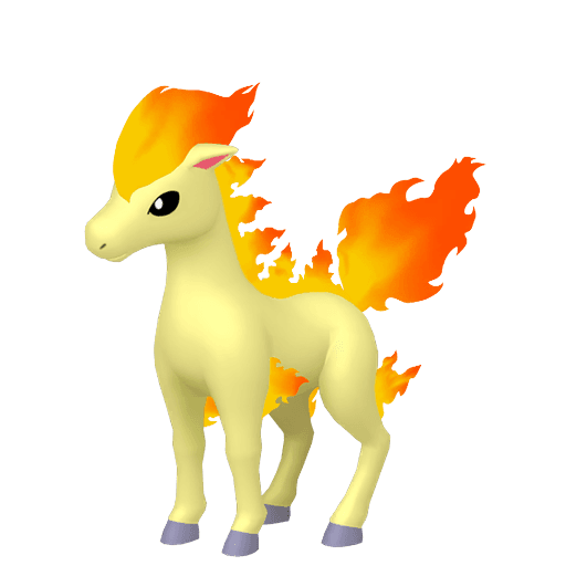 Pokemon sprite: ponyta